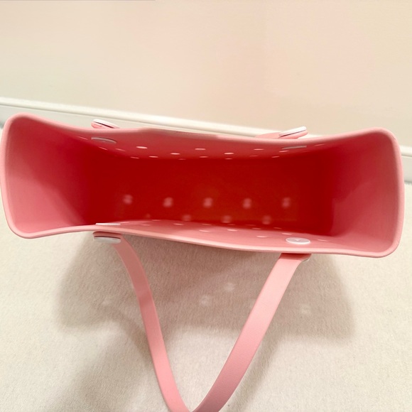 Pink EVA Rubber Waterproof Tote Beach Bag - Picture 3 of 8